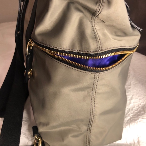 Henri Bendel Jetsetter backpack. Read callouts - Picture 6 of 14